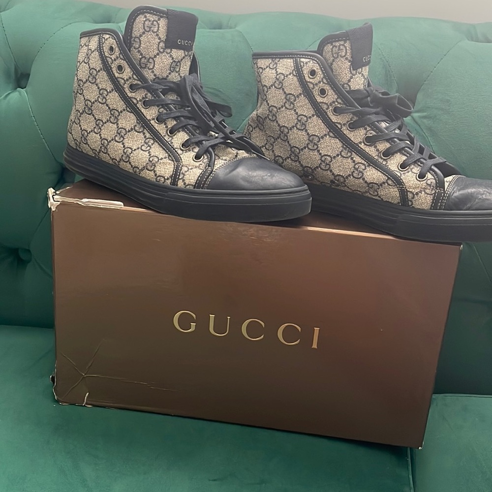 Gucci Tennis High Top Sneaker